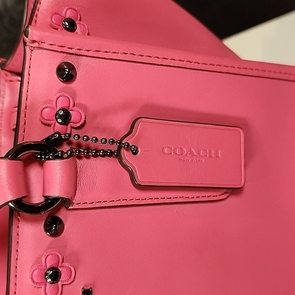 NWT Coach Mini Crosby Carryall With Floral Rivets Detail #F37707 - Picture 6 of 17